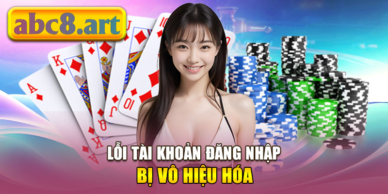 Lỗi tài khoản đăng nhập Hb88 bị vô hiệu hóa
